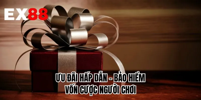 Ưu đãi hấp dẫn - Bảo hiểm vốn cược người chơi